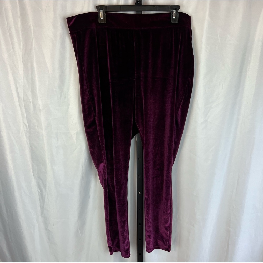 Torrid Full Length Signature Waist Velvet Leggings, size 3X